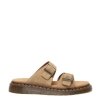 Klapki Dr. Martens JOSEF SLIDE Tan Bronx Suede 41083200